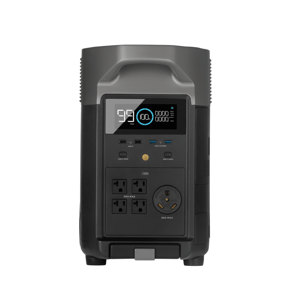 EcoFlow DELTA Pro 3600Wh Power Station Generator Certified Refurbished, LFP
